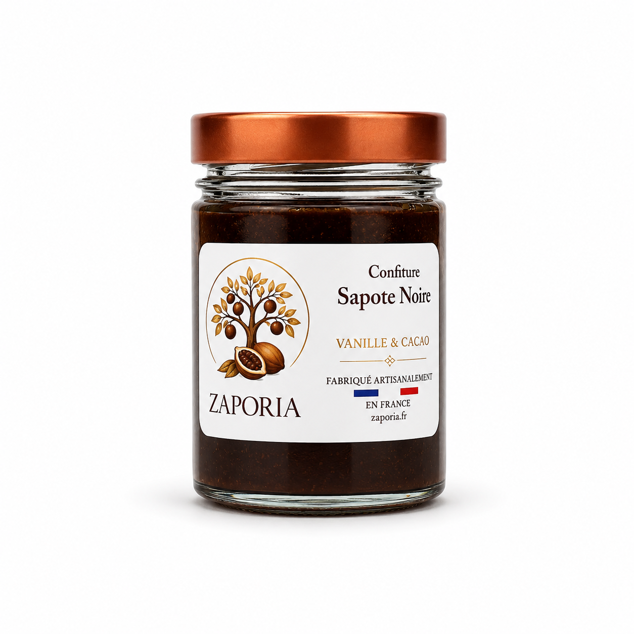 Confiture Sapote noire - Cacao & Vanille